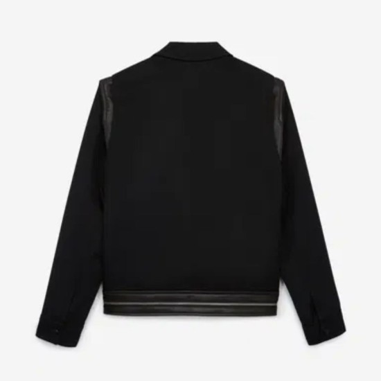 Walk Of Fame Eminem Black Cotton Jacket Walk Of Fame Eminem Black Cotton Jacket