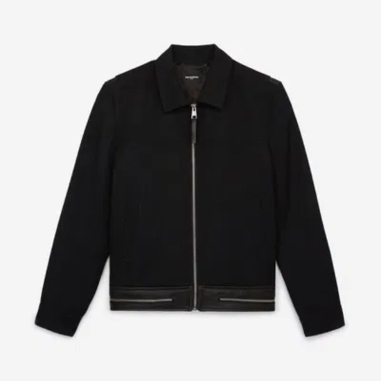 Walk Of Fame Eminem Black Cotton Jacket Walk Of Fame Eminem Black Cotton Jacket