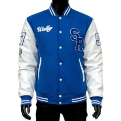 School Spirits 2023 Milo Manheim (Wally Clark) Varsity Jacket