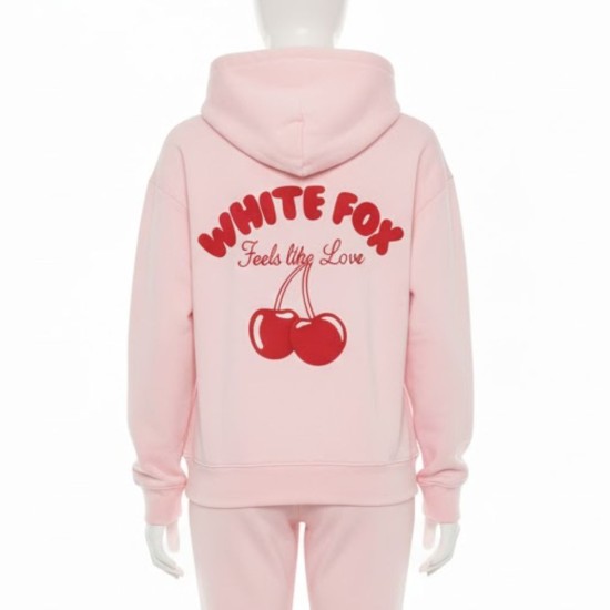 White Fox With Love In The Moment Pullover Hoodie White Fox With Love In The Moment Pullover Hoodie