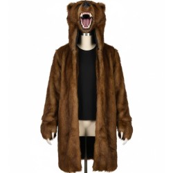 Workaholics Blake Anderson (Blake Henderson) Brown Bear Coat Workaholics Blake Anderson (Blake Henderson) Brown Bear Coat