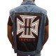 WWE Diesel Vintage Triple H Denim Jacket with Patches