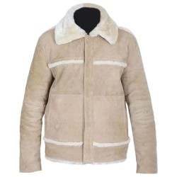 Yellowstone walker (Ryan Bingham) Shearling Leather Jacket