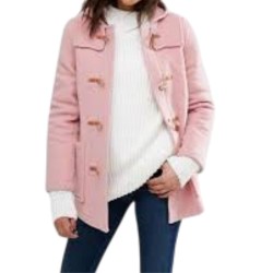 Tales From the Loop Abby Ryder Fortson (Young Girl) Pink Wool Coat