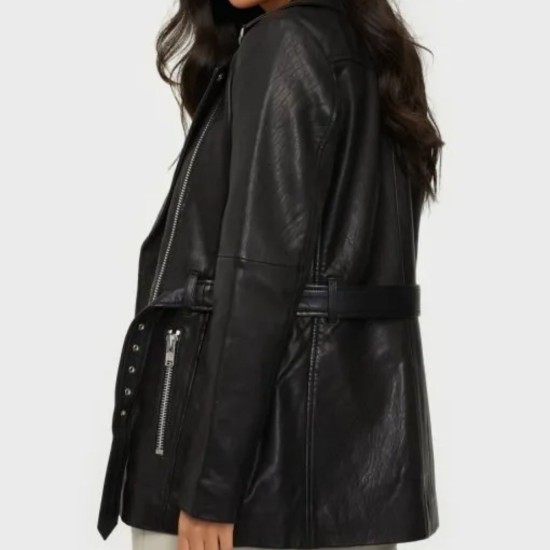 Younger Kelsey Peters (Hilary Duff) Leather Jacket