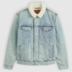 Zach Bryan Shearling Denim Blue Jacket Zach Bryan Shearling Denim Blue Jacket