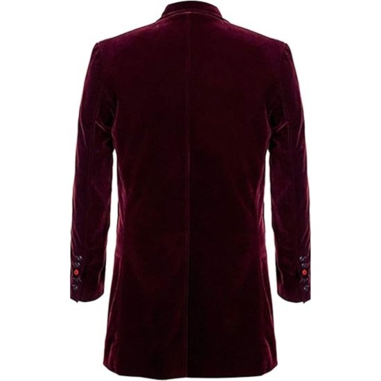 12th Doctor Who Peter Capaldi Maroon Coat 12th Doctor Who Peter Capaldi Maroon Coat
