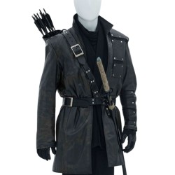 Arrow Karl Yune (Maseo Yamashiro) Leather Coat Arrow Karl Yune (Maseo Yamashiro) Leather Coat