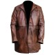 Red Notice Dwayne Johnson (John Hartley) Brown Leather Jacket