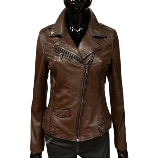 The Walking Dead (Christian Serratos) Rosita Espinosa Leather Jacket The Walking Dead (Christian Serratos) Rosita Espinosa Leather Jacket