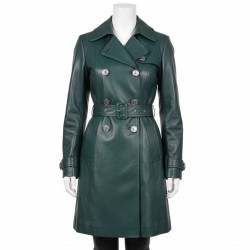 Smallville Linda Lake (Tori Spelling) Leather Trench Coat Smallville Linda Lake (Tori Spelling) Leather Trench Coat