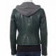 Person of Interest Adria Arjona (Dani Silva) Black Leather Jacket