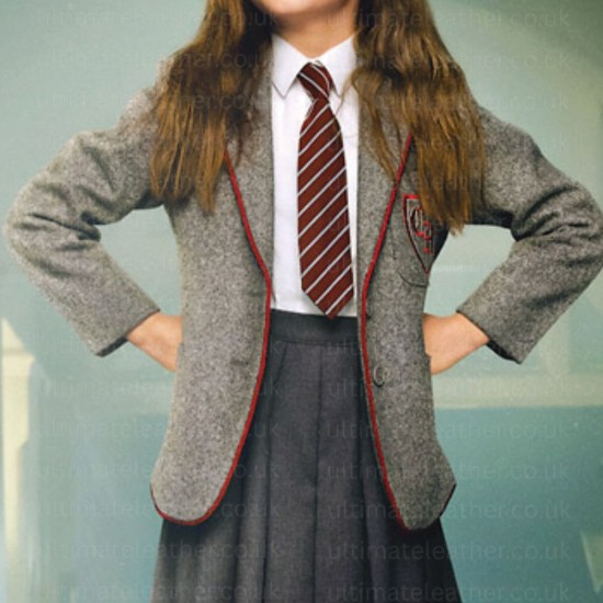 Matilda 2022 Matilda Wormwood (Alisha Weir) Grey Blazer