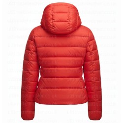 A Magical Christmas Village Alison Sweeney (Summer Ashby)  Red Puffer Jacket