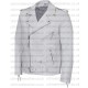 Brando White Leather Jacket Brando White Leather Jacket