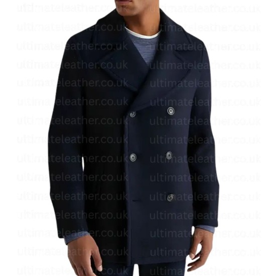 It Ends with Us Brandon Sklenar (Atlas Corrigan) Blue Coat It Ends with Us Brandon Sklenar (Atlas Corrigan) Blue Coat