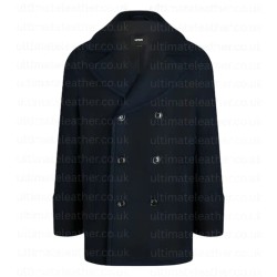 It Ends with Us Brandon Sklenar (Atlas Corrigan) Blue Coat