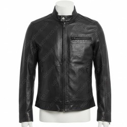 Cobra Kai Miguel Diaz (Xolo Mariduena) Black Leather Jacket