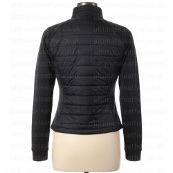 Lady Scorpions 2024 Cynthia Rothrock (Alena Moore) Black Quilted Jacket