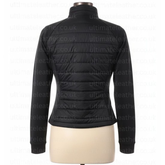 Lady Scorpions 2024 Cynthia Rothrock (Alena Moore) Black Quilted Jacket Lady Scorpions 2024 Cynthia Rothrock (Alena Moore) Black Quilted Jacket