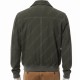 David Beckham Green Suede Leather Jacket David Beckham Green Suede Leather Jacket