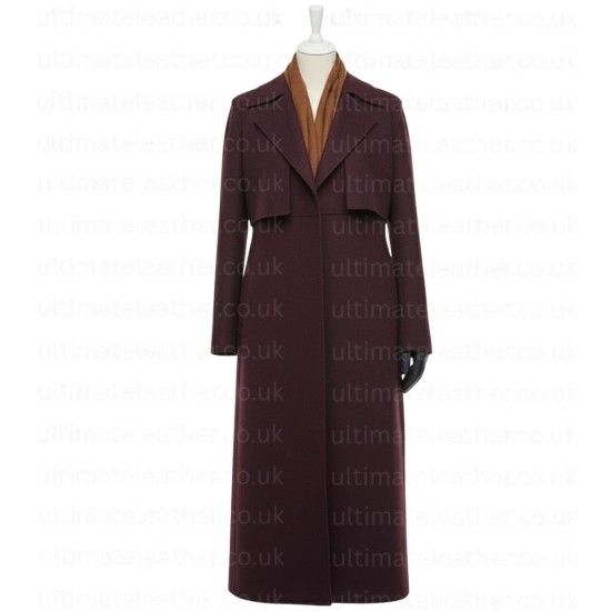 Slow Horses S03 Kristin Scott Thomas (Diana Taverner) Maroon Coat Slow Horses S03 Kristin Scott Thomas (Diana Taverner) Maroon Coat