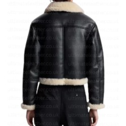 Erin Andrews Black Leather Jacket