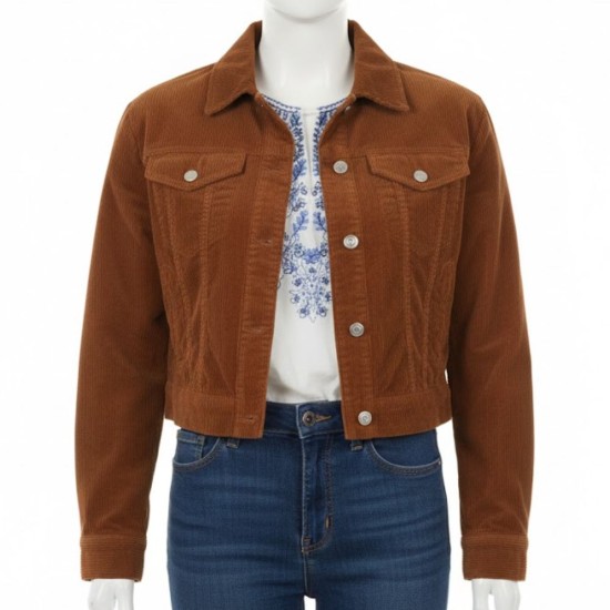 Firefly Lane Katherine Heigl (Tully Hart) Brown Cotton Jacket