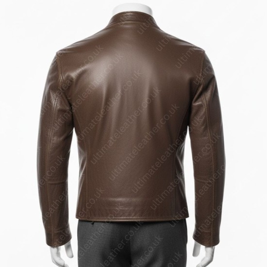 Gerard Butler Distressed Leather Jacket Gerard Butler Distressed Leather Jacket