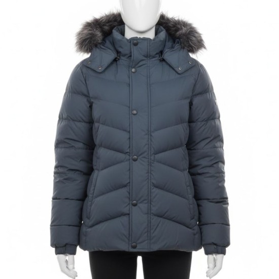 Happy Valley Sarah Lancashire (Catherine Cawood) Puffer Hooded Jacket Happy Valley Sarah Lancashire (Catherine Cawood) Puffer Hooded Jacket
