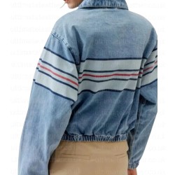 High Potential S01 Amirah J (Ava) Denim Bomber Jacket High Potential S01 Amirah J (Ava) Denim Bomber Jacket