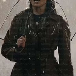 Jennifer Lopez This Is Me Now 2024 Artist Brown Leather Coat Jennifer Lopez This Is Me Now 2024 Artist Brown Leather Coat