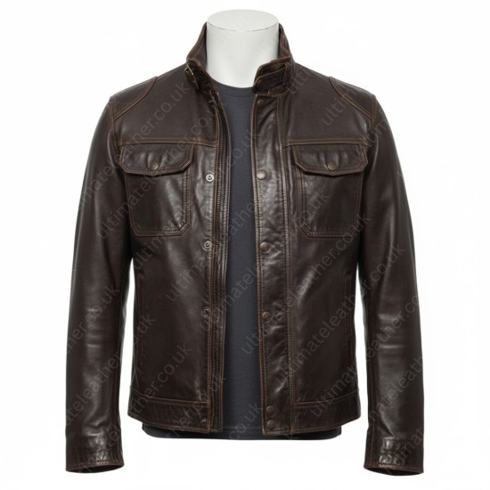 Supernatural Dean Winchester (Jensen Ackles) Leather Jacket Supernatural Dean Winchester (Jensen Ackles) Leather Jacket
