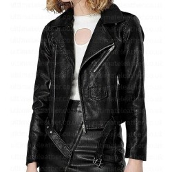 The Matrix 4 Jessica Henwick (Bugs) Leather Jacket The Matrix 4 Jessica Henwick (Bugs) Leather Jacket