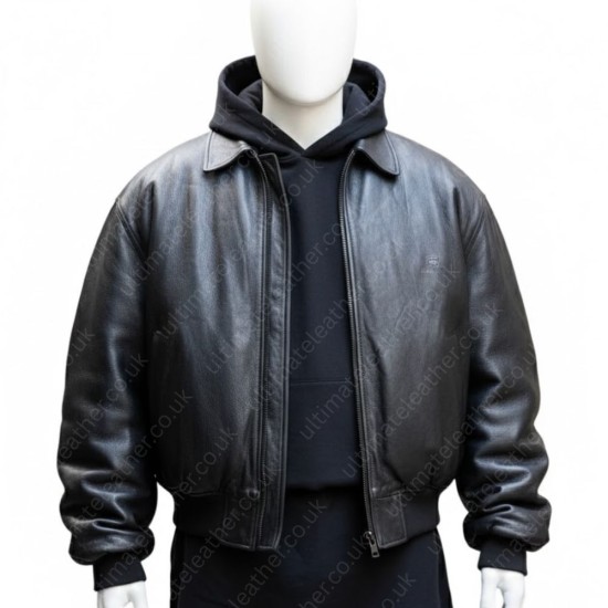 Kanye West Balenciaga Leather Jacket Kanye West Balenciaga Leather Jacket