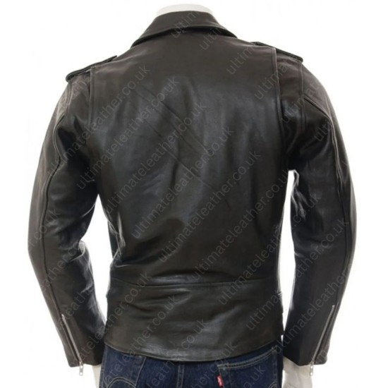 Kanye West Biker Leather Jacket Kanye West Biker Leather Jacket