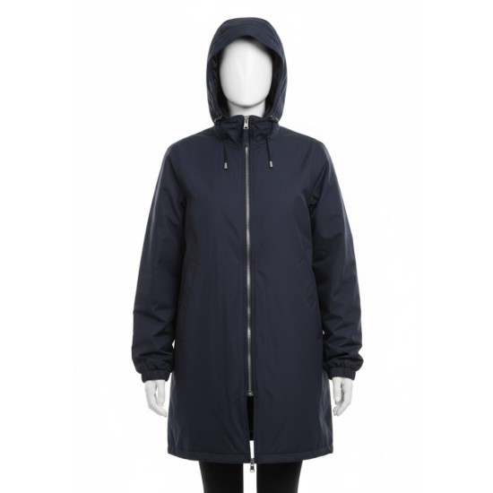 Daisy Jones & the Six Suki Waterhouse (karen Sirko) Blue Coat