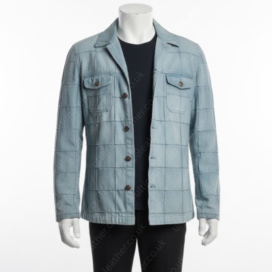 One Love Kingsley Ben-Adir (Bob Marley ) Blue Jacket