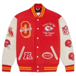 OVO Kansas City Chiefs Red Jacket