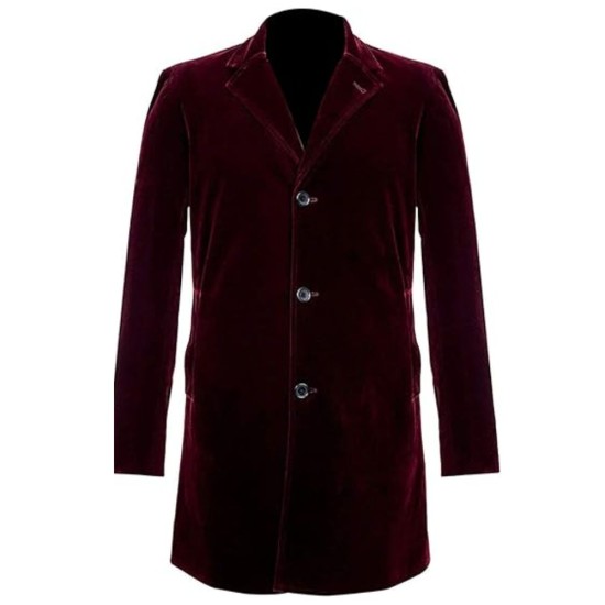12th Doctor Who Peter Capaldi Maroon Coat 12th Doctor Who Peter Capaldi Maroon Coat