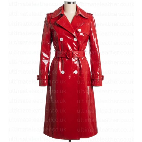 Shin Kamen Rider Minami Hamabe (Ruriko Midorikawa) Red Leather Coat Shin Kamen Rider Minami Hamabe (Ruriko Midorikawa) Red Leather Coat