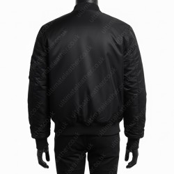 Shoresy S02 Blair Lamora (Ziigwan) Black Bomber Jacket Shoresy S02 Blair Lamora (Ziigwan) Black Bomber Jacket