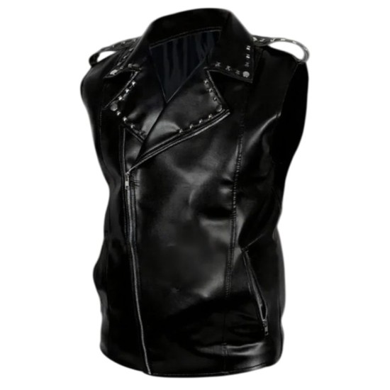 Spider-Man: Across the Spider-Verse Spider-Punk Leather Vest Spider-Man: Across the Spider-Verse Spider-Punk Leather Vest