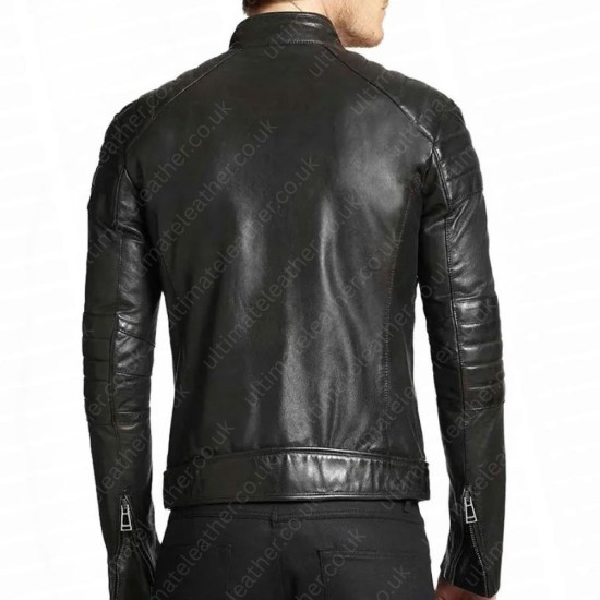S.W.A.T. S03 Jim Street (Alex Russell) Black Leather Jacket S.W.A.T. S03 Jim Street (Alex Russell) Black Leather Jacket