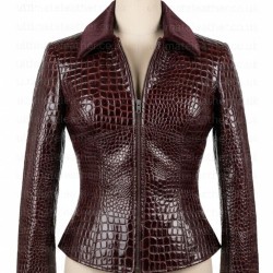 The Matrix 4 Niobe (Jada Pinkett Smith) Red Leather Jacket