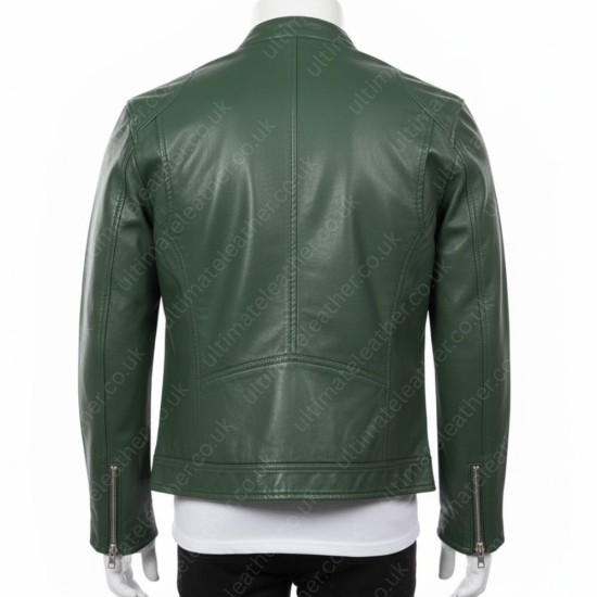 WWE Edge Green Leather Jacket