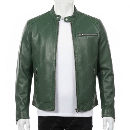 WWE Edge Green Leather Jacket