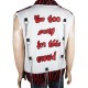 Shawn Michaels WWE White Leather Vest Shawn Michaels WWE White Leather Vest