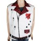 Shawn Michaels WWE White Leather Vest Shawn Michaels WWE White Leather Vest