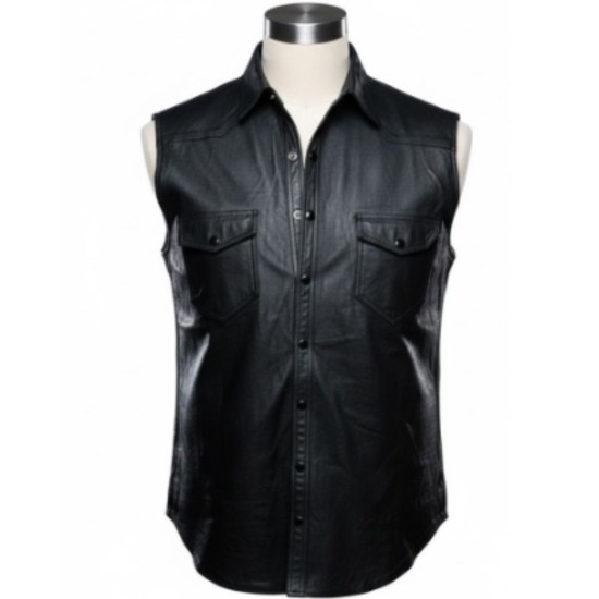 WWE Undertaker Leather Vest
